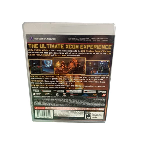 XCOM: Enemy Within - Commander Edition (Sony PlayStation 3, 2013) - Picture 2 of 5